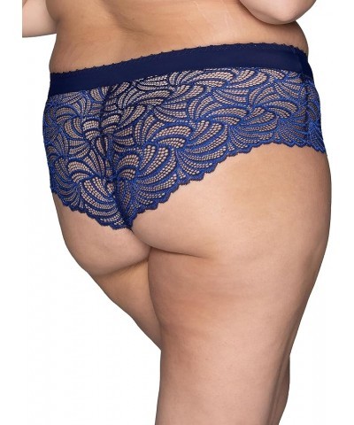 Women’s Flattering Lace Panties: Lightweight & Silky with Superior Stretch Hipster Blue Mystique $12.84 Lingerie