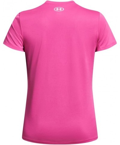 Women's Tech Short Sleeve V Neck (652) Rebel Pink / / White Large $10.69 Activewear