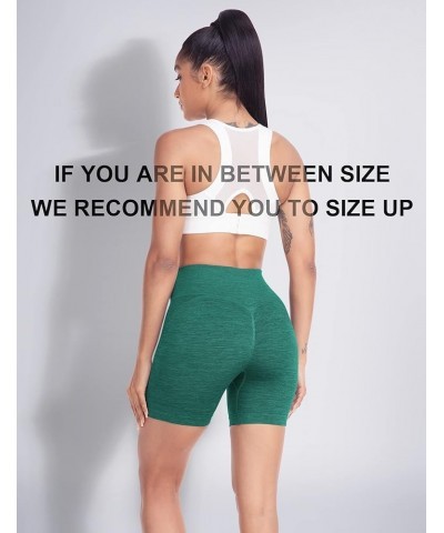 Intensify Athletic Shorts for Women Seamless Scrunch Workout Shorts High Waisted Active Gym Yoga Shorts 1 Dark Green $13.43 A...