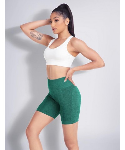 Intensify Athletic Shorts for Women Seamless Scrunch Workout Shorts High Waisted Active Gym Yoga Shorts 1 Dark Green $13.43 A...