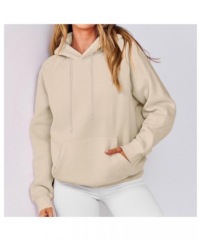 Women's Hoodies Pullover Long Sleeve Hooded Sweatshirt Trendy Loose Fit Western Hoodie Ladies Sweatshirts Clothing Solid Colo...