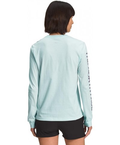 Women's Long Sleeve Hit Graphic Tee Skylight Blue/Lunar Slate $26.36 T-Shirts