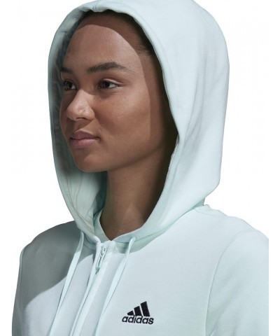 Women's Essentials Logo Full-Zip Hoodie Ice Mint/Ink $25.09 Activewear