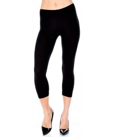 womens Capri Black 2 Pcs $7.97 Pants