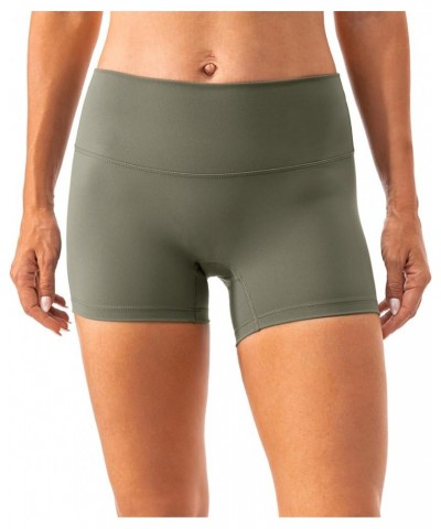 Women's All Day Soft Yoga Shorts 4"/ 6" - Workout Gym Running Active Biker Shorts for Women 4 inches Olive Green $13.19 Activ...