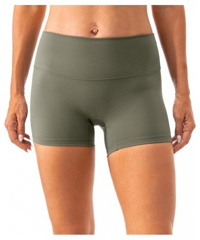 Women's All Day Soft Yoga Shorts 4"/ 6" - Workout Gym Running Active Biker Shorts for Women 4 inches Olive Green $13.19 Activ...