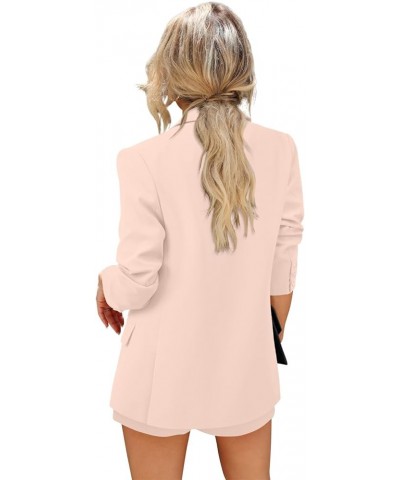 Women Casual Blazer Fashion Lightweight with Lined Professional Work Office Suit Jacket 2-baby Pink $25.62 Blazers