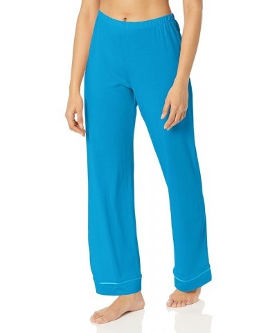 Women's Bella Short Sleeve Top & Pant Pajama Set Udaipur Blue/Udaipur Blue $30.14 Sleep & Lounge