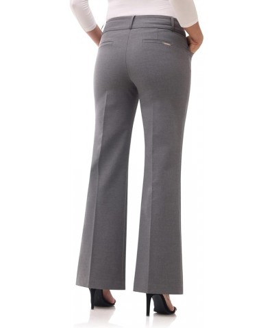 Women's Smart Stretch Desk to Dinner Wide Leg Pull-On Pant Charcoal $22.00 Pants