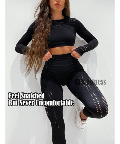 Women's High Waist Workout Seamless Scrunch Booty Leggings Butt Lift Gym Fitness Girl Sport Active Yoga Pants 6 Flawless Eyel...