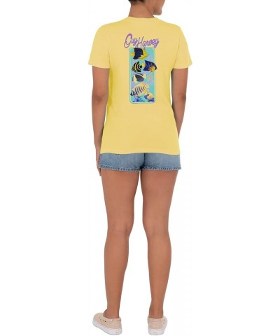 Women's Graphic Short Sleeve T-Shirt Sunshine/Tropic $13.77 T-Shirts