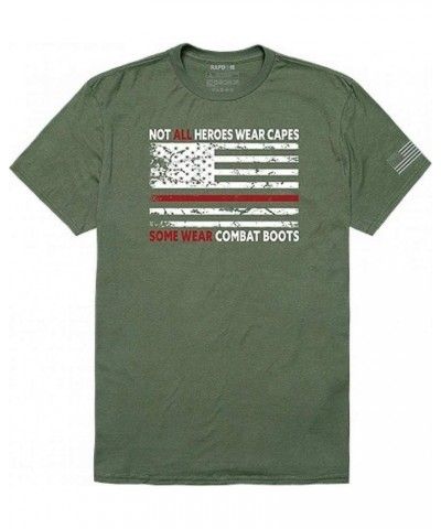 Tactical Graphic T-Shirt-Short Sleeve Olive Not All w/TRL $5.86 T-Shirts