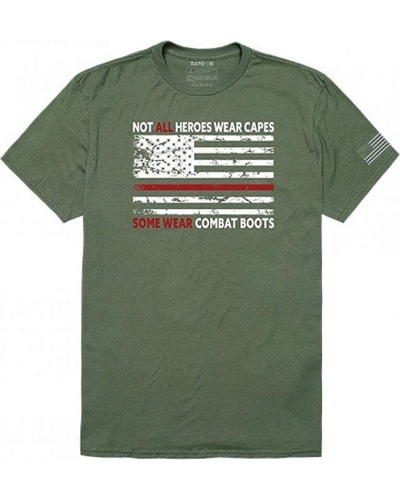 Tactical Graphic T-Shirt-Short Sleeve Olive Not All w/TRL $5.86 T-Shirts