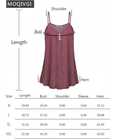 Womens Summer V Neck Casual Flowy Spaghetti Strap Camisole Tank Tops Marled Black $7.42 Tanks