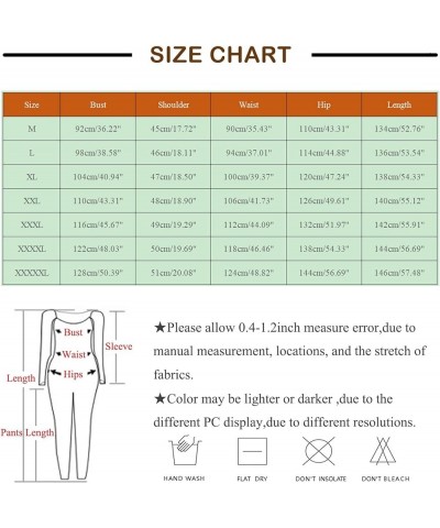 Jumpsuits for Women Dressy Button T-Shirt One Piece Solid 3/4 Sleeve Plus Size Rompers Summer Wide Leg Pocket Overalls Dark B...