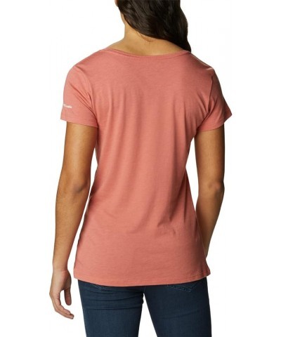 Women's Daisy Days Short Sleeve Graphic Tee Dark Coral Heather/Seek Outdoors $14.24 Activewear