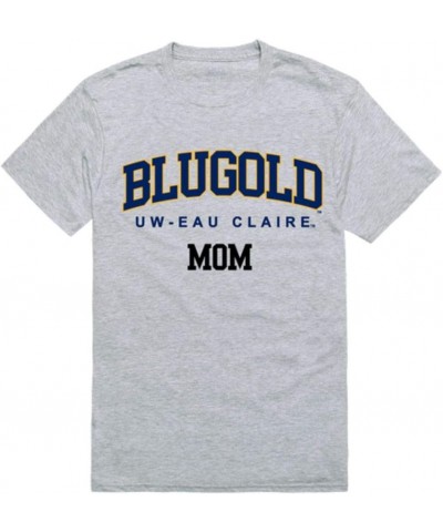 UWEC University of Wisconsin-Eau Claire Blugolds College Mom Womens T-Shirt Heather Grey $16.43 T-Shirts