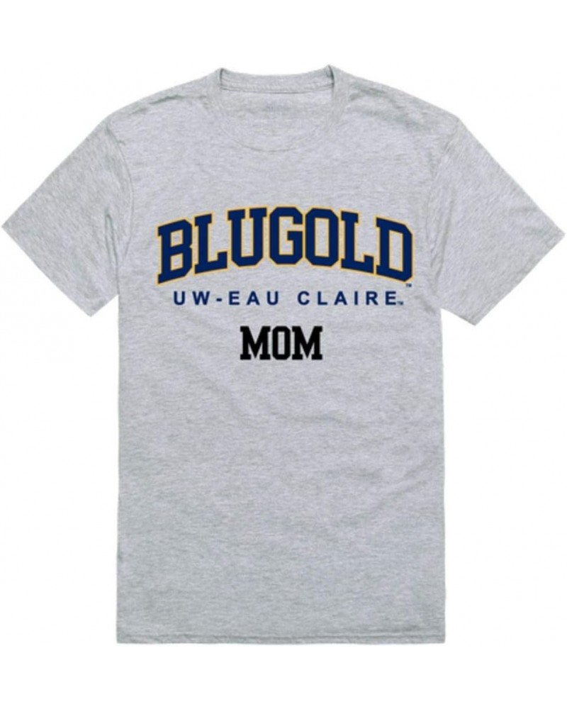 UWEC University of Wisconsin-Eau Claire Blugolds College Mom Womens T-Shirt Heather Grey $16.43 T-Shirts