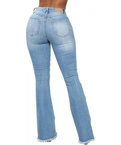 Bell Bottom Jeans for Women Ripped High Waisted Classic Flared Pants Light Blue2621 $20.29 Jeans