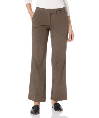 Women's Petite Classic Fit Lux Pant Heather Taupe $28.13 Pants