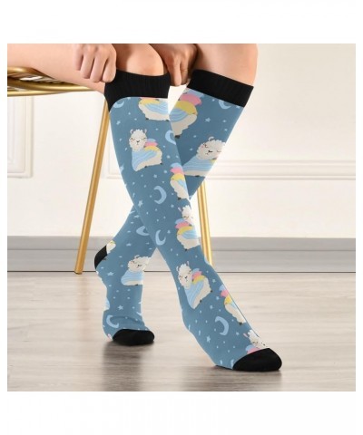 Alcohol Drinks Compression Socks for Women and Men Circulation Cocktail Long Socks for Athletic Running 1 1 Multi 8 $10.19 Ac...