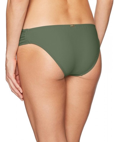 Women's Standard Cosita Buena Scrunch Panty Full Back Bikini Bottom Swimwear Army $9.78 Swimsuits