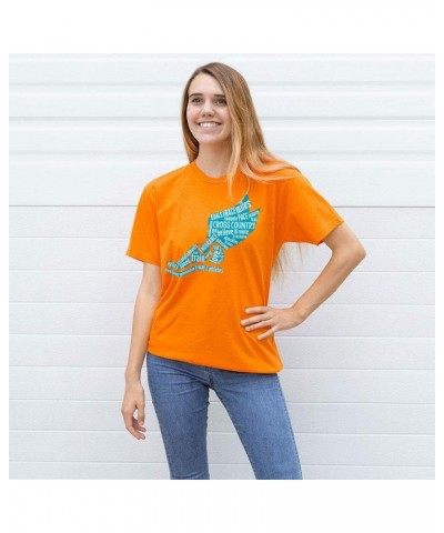 Winged Foot Inspirational Words T-Shirt | Cross Country Tees by ChalkTalk Sports | Multiple Colors | Youth and Adult Sizes Yo...