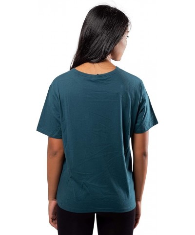 Women's NFL Super Soft Distressed Graphics Vintage T-Shirt Philadelphia Eagles Team Color $13.99 T-Shirts