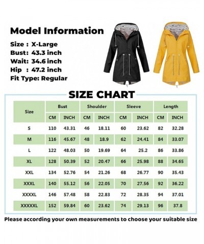 Rain Jackets For Women Waterproof With Hood Lightweight Casual Anorak Travel Hiking Coats with Pockets 720 E-red $13.50 Jackets