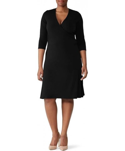 Rent The Runway Pre-Loved The Perfect Black Wrap Dress Black $24.40 Dresses