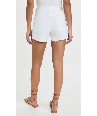 Women's Hailey Cut-Off Denim Shorts 1 Year Classic White $23.95 Shorts