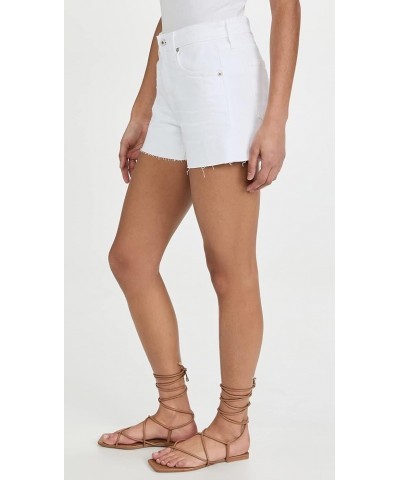 Women's Hailey Cut-Off Denim Shorts 1 Year Classic White $23.95 Shorts