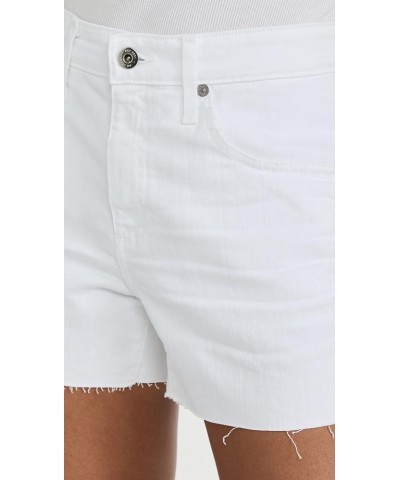 Women's Hailey Cut-Off Denim Shorts 1 Year Classic White $23.95 Shorts