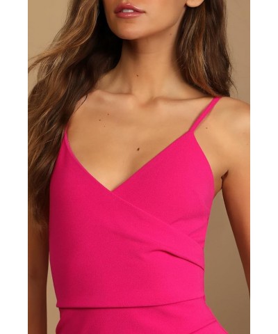 Women's Feeling Flattered Bodycon Mini Cocktail Dress Pink $33.28 Lingerie