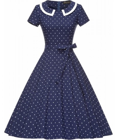 Women's 50s 60s Vintage Sexy Fitted Office Pencil Dress Blue $23.51 Dresses