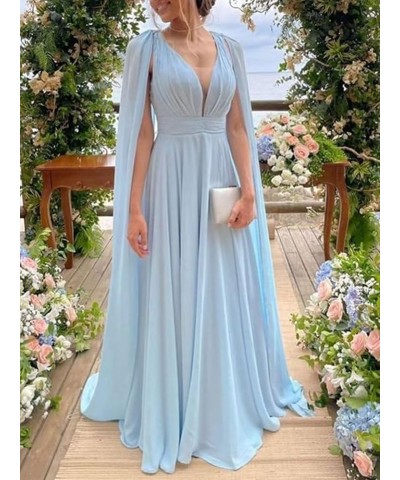 Long Bridesmaid Dresses for Wedding Chiffon Wedding Guest Dresses for Women A Line Formal Evening Party Gowns Ivory $29.44 Dr...