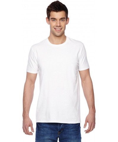 Sofspun Crewneck T-Shirt - SF45R - 3XL - White $9.12 Activewear