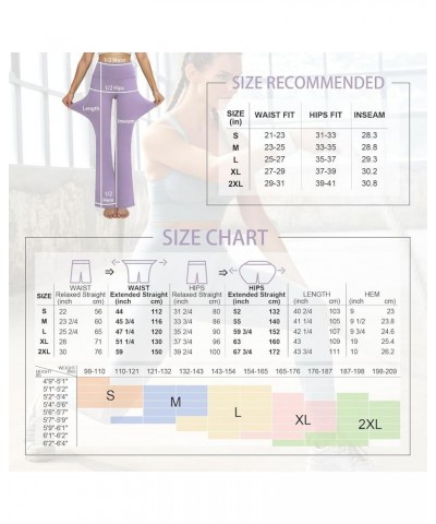 Bootcut Yoga Pants for Women Tummy Control Flare Leggings with Pockets Casual Workout Bootleg Lilac $16.79 Pants