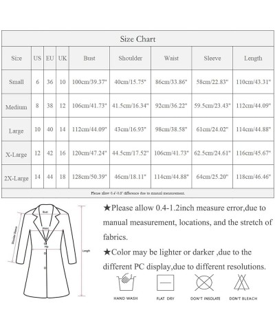 Trench Coat For Women 2023 Winter Classic Lapel Sing-Breasted Mid-Length Overcoat Elegant Slim Plaeted Jacket A-khaki $18.95 ...