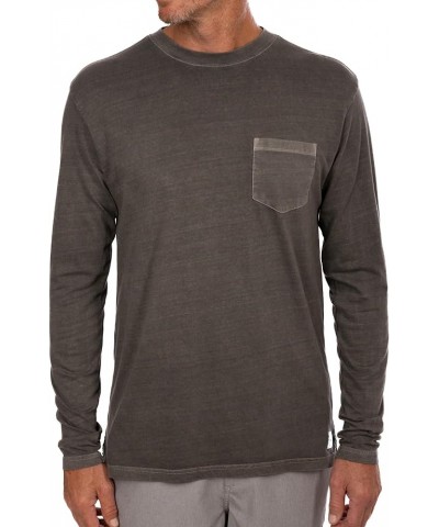 Balao Long Sleeve Pocket Tee Washed Black $14.04 T-Shirts