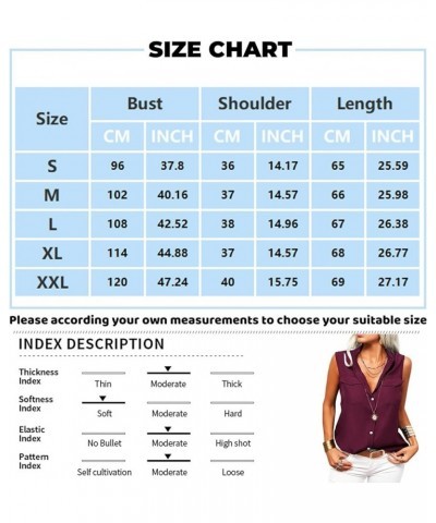 Summer Long Tank Tops for Women Sleeveless Button Up Gradient Dress Shirts Collared Tank Tops Spring Cruise Outfits A177-red ...