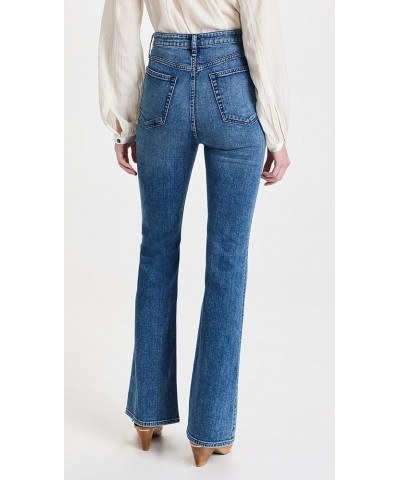 Women's Casey High Rise Flare Jeans Malibu $117.00 Jeans