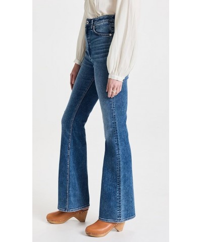 Women's Casey High Rise Flare Jeans Malibu $117.00 Jeans