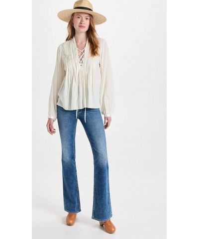 Women's Casey High Rise Flare Jeans Malibu $117.00 Jeans