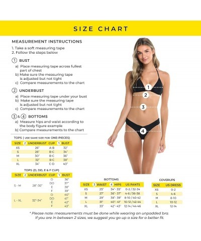 Women's Standard Smoothies Rosalia Solid Low Rise Bikini Bottom Swimsuit Loquat $13.01 Swimsuits