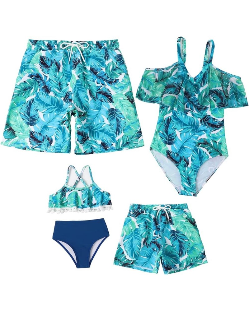 Family Matching Swimwear Mommy and Me One Piece Bathing Suit Hollow Out Monokini Father Son Swim Trunk Bathing Suits Men 791 ...