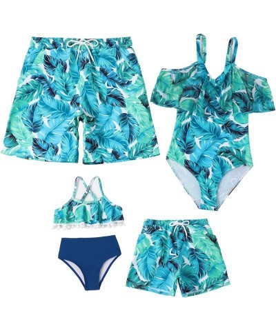 Family Matching Swimwear Mommy and Me One Piece Bathing Suit Hollow Out Monokini Father Son Swim Trunk Bathing Suits Men 791 ...