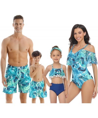 Family Matching Swimwear Mommy and Me One Piece Bathing Suit Hollow Out Monokini Father Son Swim Trunk Bathing Suits Men 791 ...