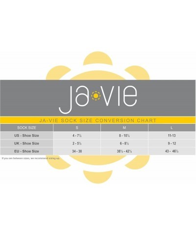 JAVIE 76% Merino Wool Compression Socks 15-20mmHg Seamless Toe for Women & Men Medium Black $23.75 Activewear