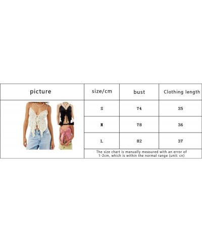 Women's Sexy Spaghetti Strap Sweetheart Neck Lace Eyelet Linen Bustier Corset Crop Tank Tops Y2K Going Out Top Ruffle White $...